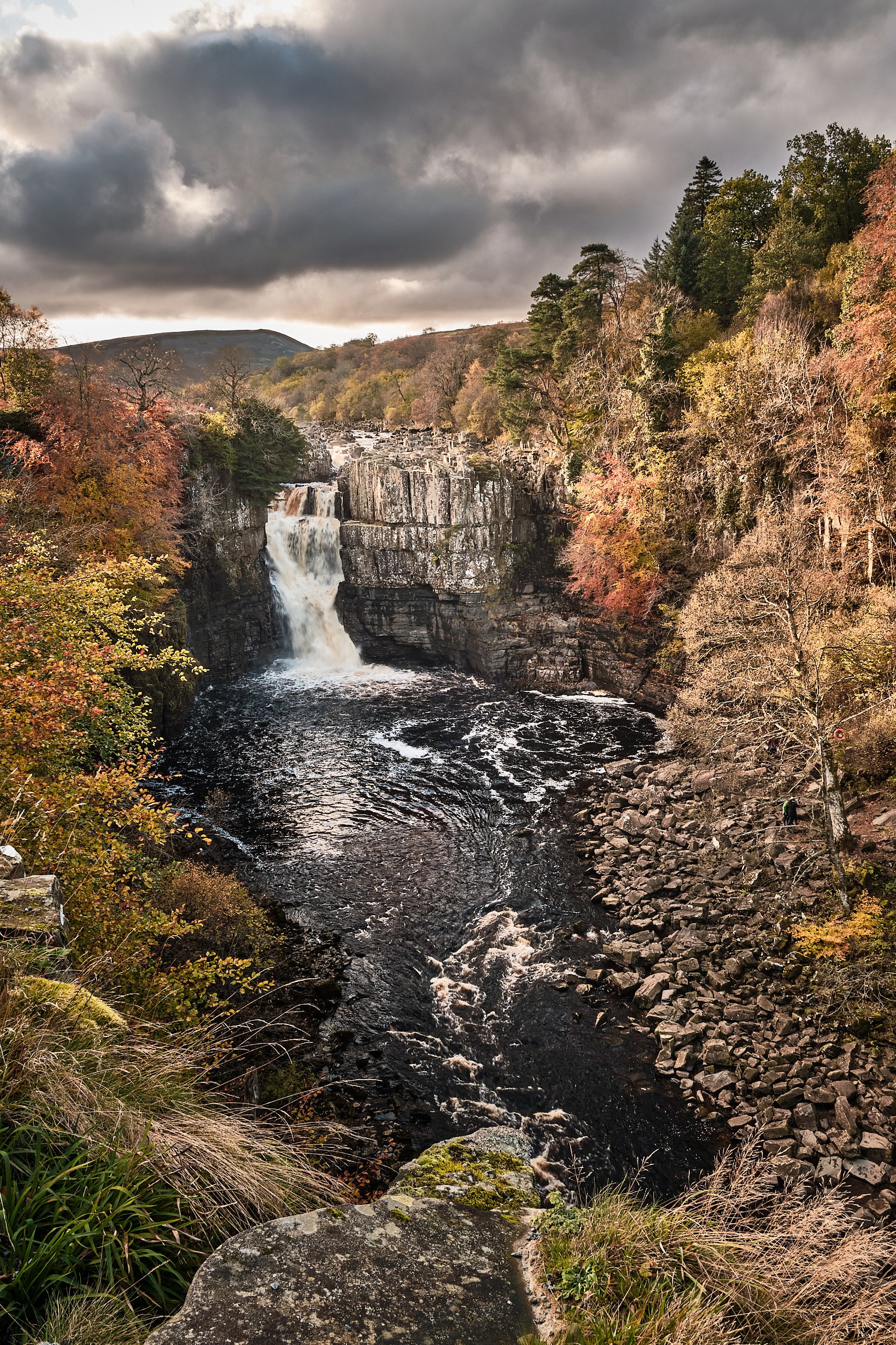 High Force waterfall in Teesdale